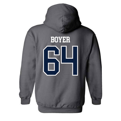 Penn State - NCAA Football : Eagan Boyer - Classic Shersey Hooded Sweatshirt-1
