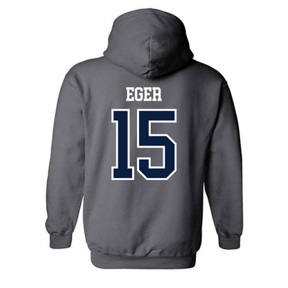Penn State - NCAA Men's Soccer : Matt Eger - Classic Shersey Hooded Sweatshirt-1