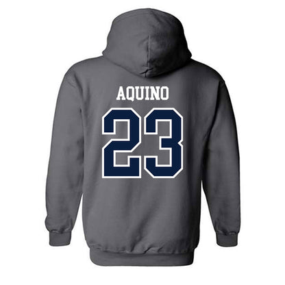 Penn State - NCAA Men's Lacrosse : Hunter Aquino - Classic Shersey Hooded Sweatshirt-1