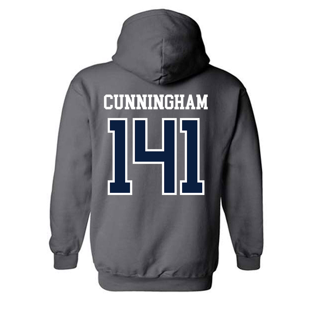 Penn State - NCAA Wrestling : Hayden Cunningham - Classic Shersey Hooded Sweatshirt-1