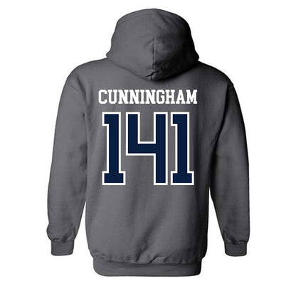 Penn State - NCAA Wrestling : Hayden Cunningham - Classic Shersey Hooded Sweatshirt-1