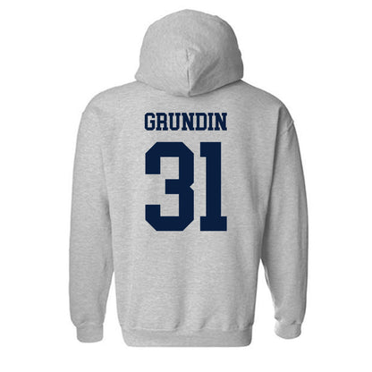 Penn State - NCAA Men's Soccer : Fredrick Grundin - Classic Shersey Hooded Sweatshirt-1