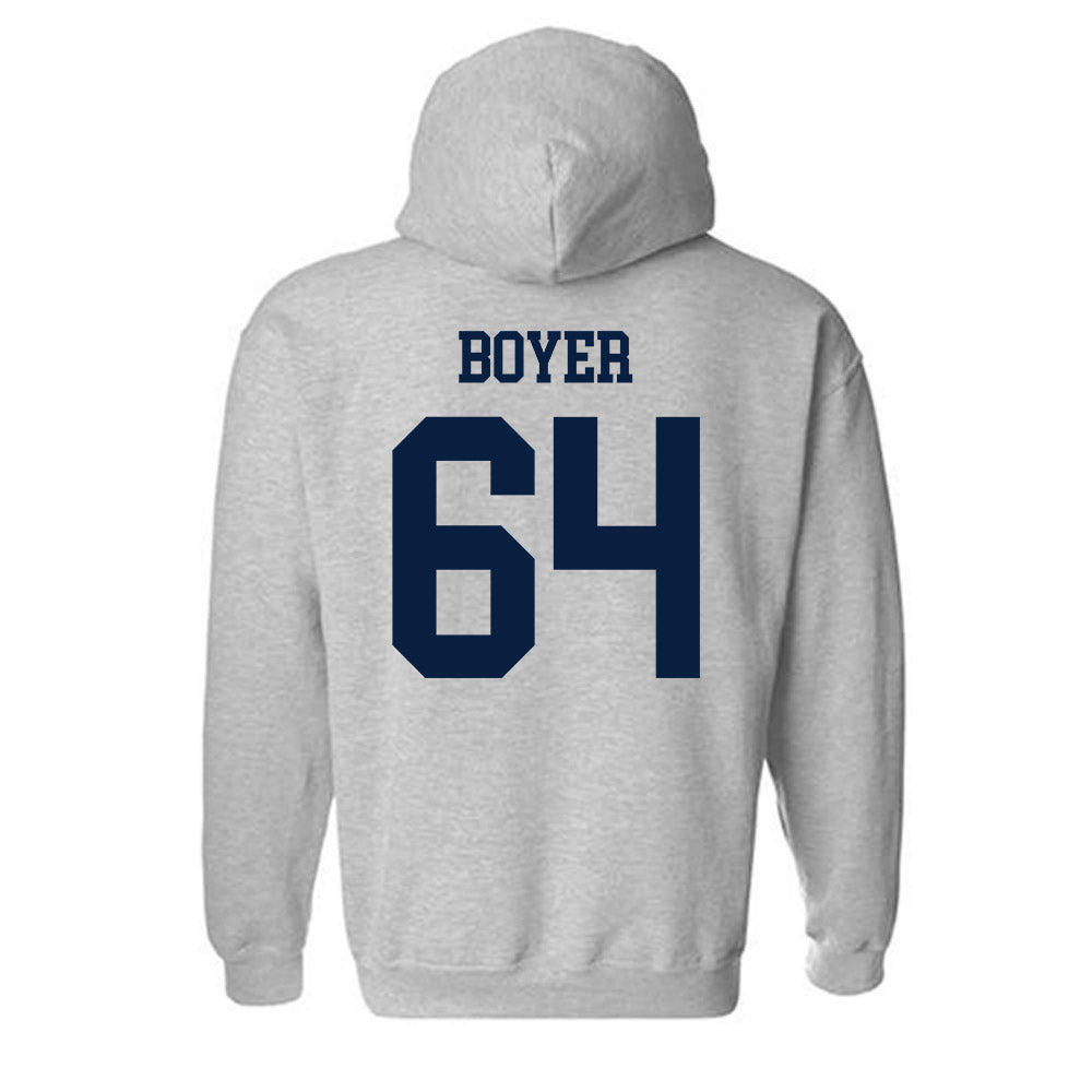 Penn State - NCAA Football : Eagan Boyer - Classic Shersey Hooded Sweatshirt-1