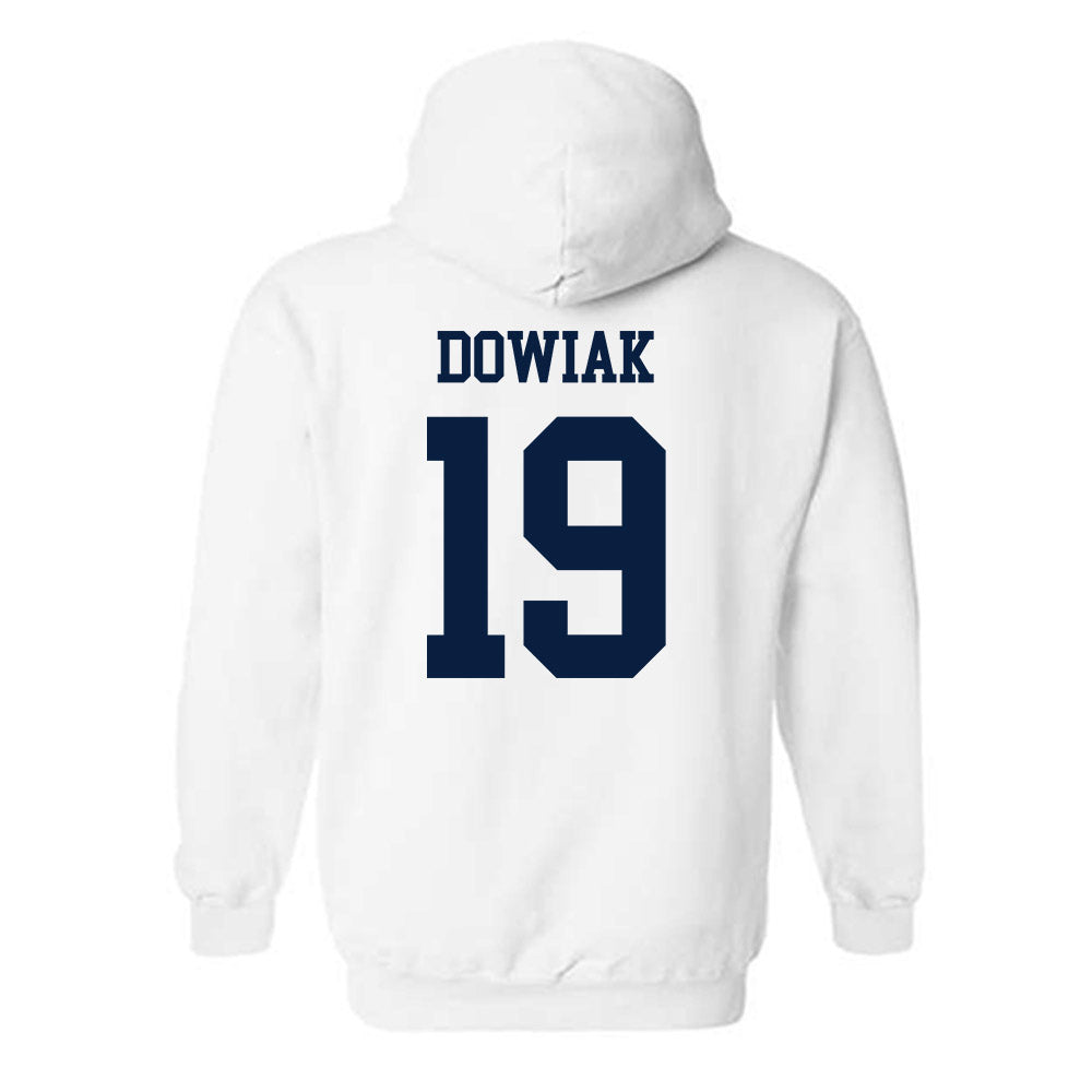 Penn State - NCAA Men's Ice Hockey : Dane Dowiak - Classic Shersey Hooded Sweatshirt-1