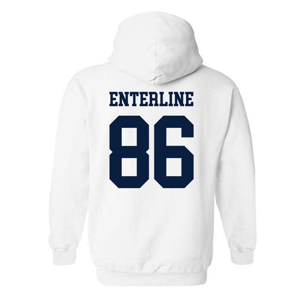 Penn State - NCAA Football : Aaron Enterline - Classic Shersey Hooded Sweatshirt-1