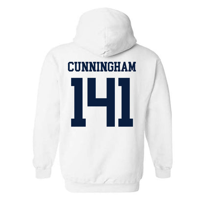 Penn State - NCAA Wrestling : Hayden Cunningham - Classic Shersey Hooded Sweatshirt-1