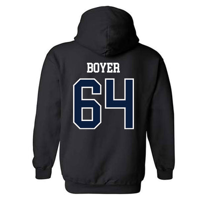 Penn State - NCAA Football : Eagan Boyer - Classic Shersey Hooded Sweatshirt-1