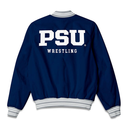 Penn State - NCAA Wrestling : Cole Mirasola - Bomber Jacket-1