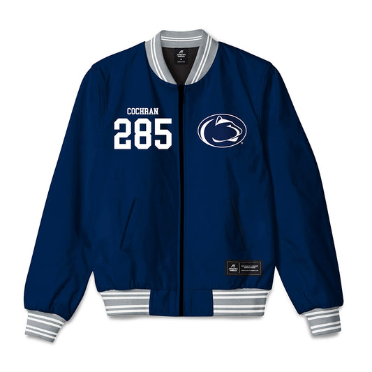 Penn State - NCAA Wrestling : Lucas Cochran - Bomber Jacket-0