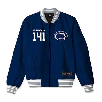 Penn State - NCAA Wrestling : Hayden Cunningham - Bomber Jacket-0