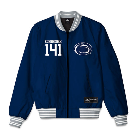 Penn State - NCAA Wrestling : Hayden Cunningham - Bomber Jacket-0