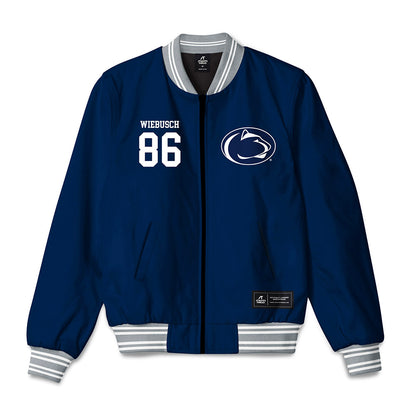 Penn State - NCAA Men's Ice Hockey : JJ Wiebusch - Bomber Jacket-0