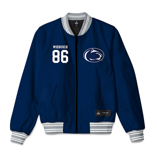 Penn State - NCAA Men's Ice Hockey : JJ Wiebusch - Bomber Jacket-0