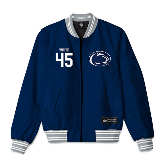 Penn State - NCAA Football : Enai White - Bomber Jacket-0
