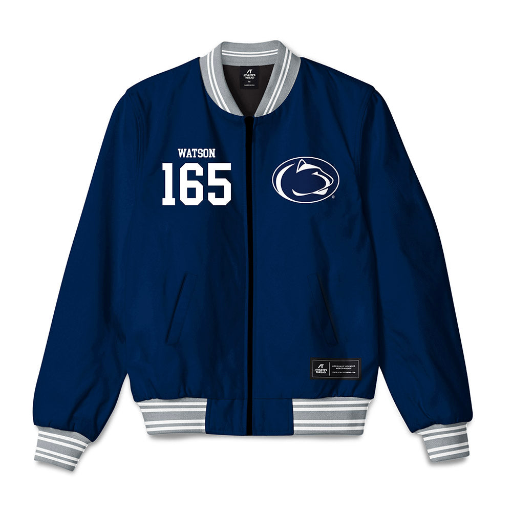 Penn State - NCAA Wrestling : Ty Watson - Bomber Jacket-0
