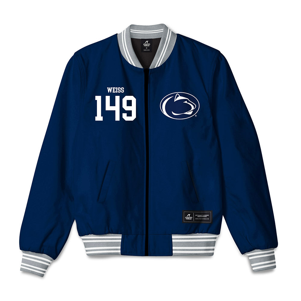 Penn State - NCAA Wrestling : Brock Weiss - Bomber Jacket-0