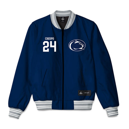 Penn State - NCAA Men's Ice Hockey : Jarod Crespo - Bomber Jacket-0