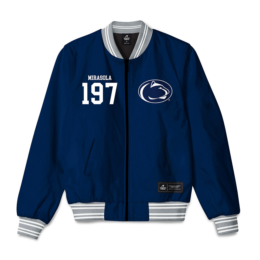 Penn State - NCAA Wrestling : Connor Mirasola - Bomber Jacket-0
