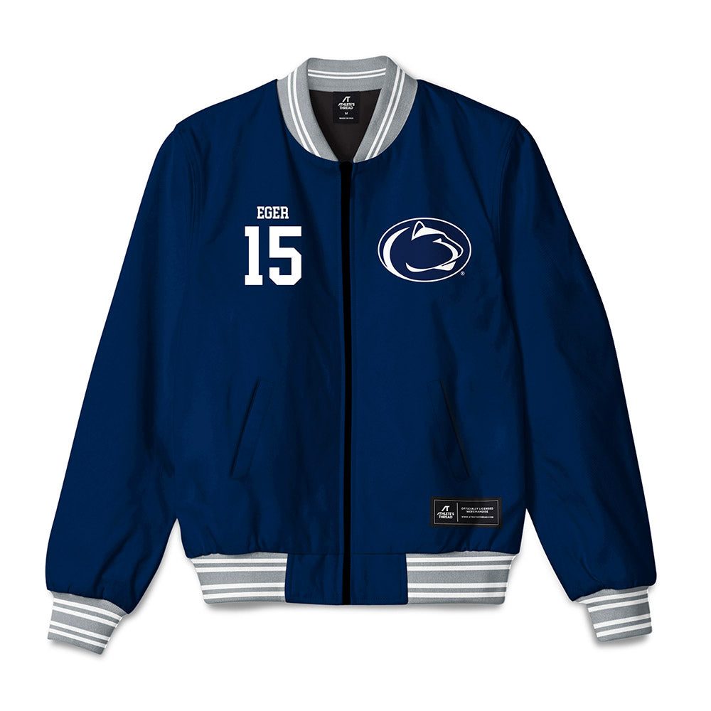 Penn State - NCAA Men's Soccer : Matt Eger - Bomber Jacket-0