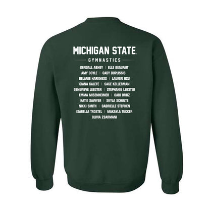 Michigan State - NCAA Women's Gymnastics : - Crewneck Sweatshirt-1