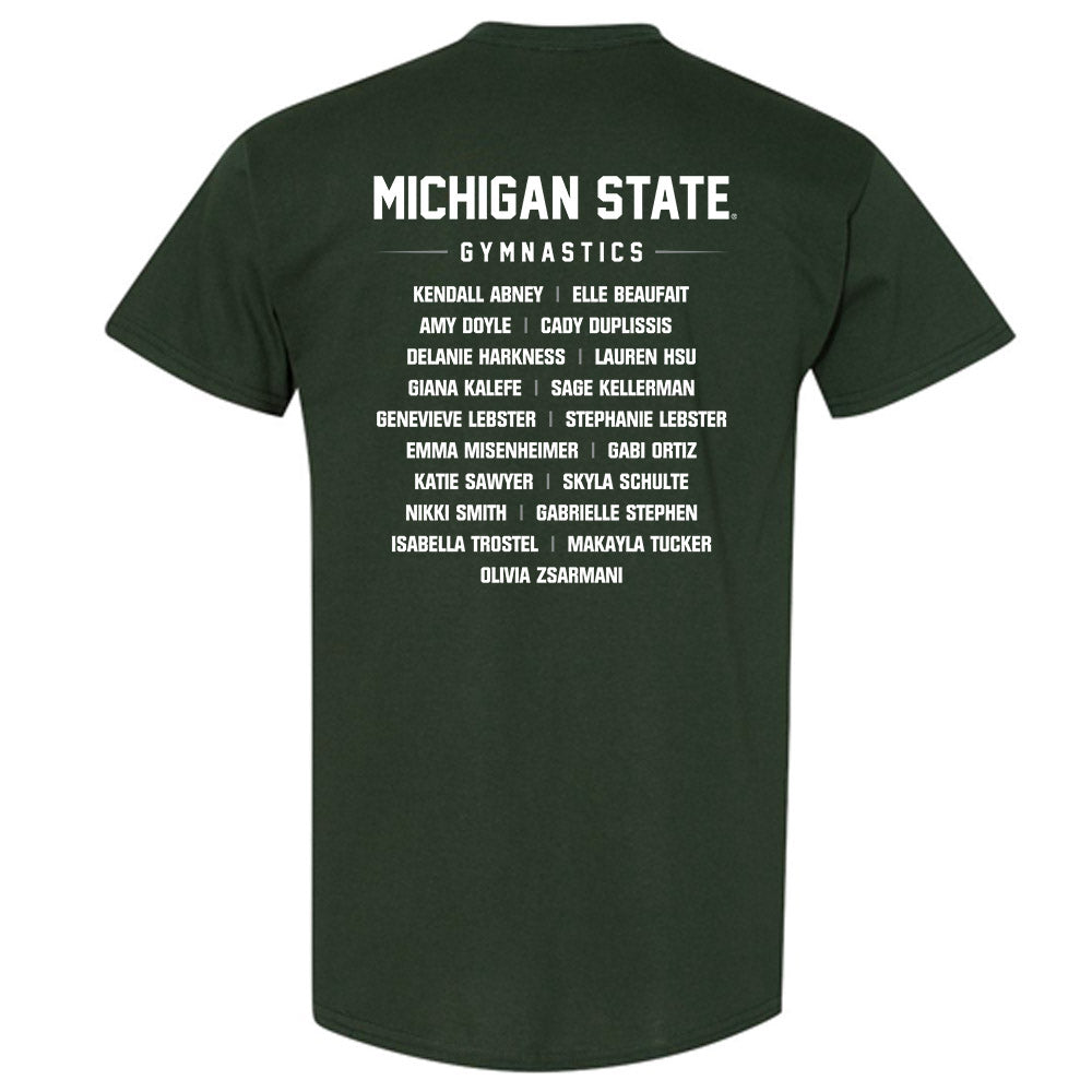 Michigan State - NCAA Women's Gymnastics : - T-Shirt-1