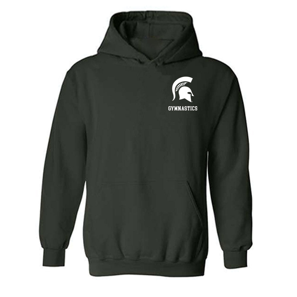 Michigan State - NCAA Women's Gymnastics : - Hooded Sweatshirt-0