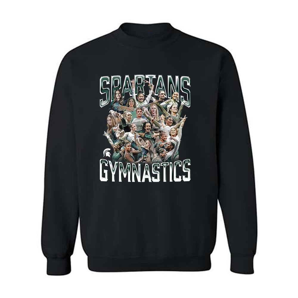 Michigan State - NCAA Women's Gymnastics : - Crewneck Sweatshirt-0