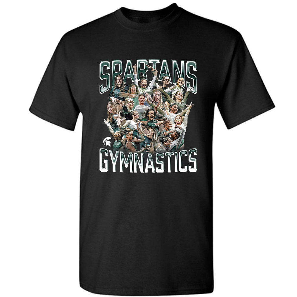 Michigan State - NCAA Women's Gymnastics : - T-Shirt-0