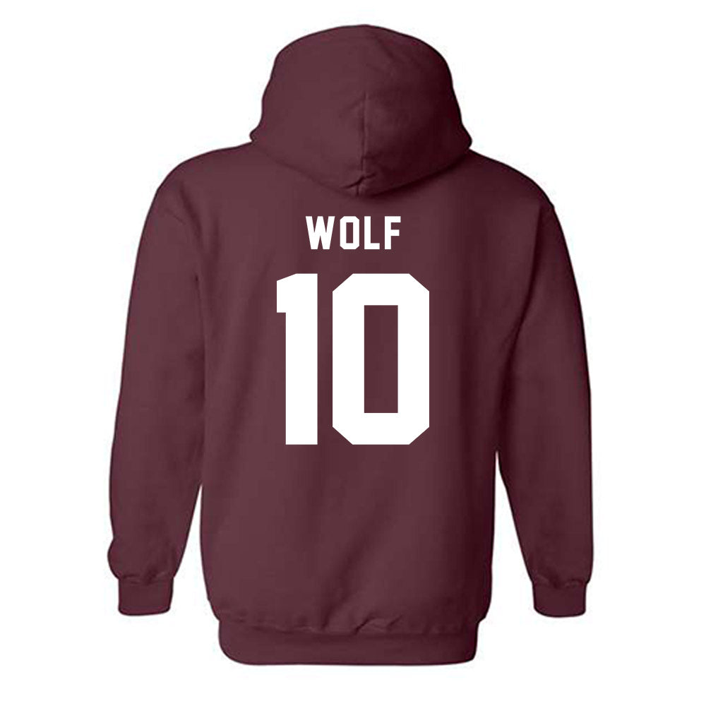 EKU - NCAA Women's Soccer : Emma Wolf - Classic Shersey Hooded Sweatshirt-1
