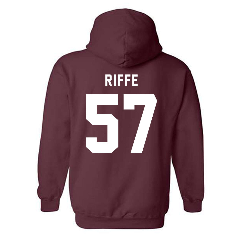 EKU - NCAA Football : Graysen Riffe - Classic Shersey Hooded Sweatshirt-1