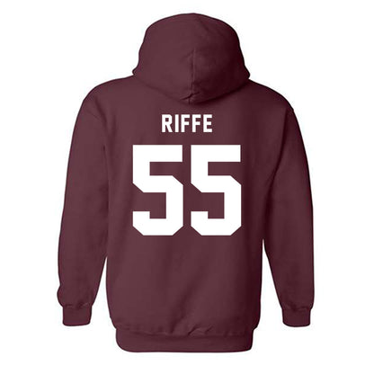 EKU - NCAA Football : Brody Riffe - Classic Shersey Hooded Sweatshirt-1