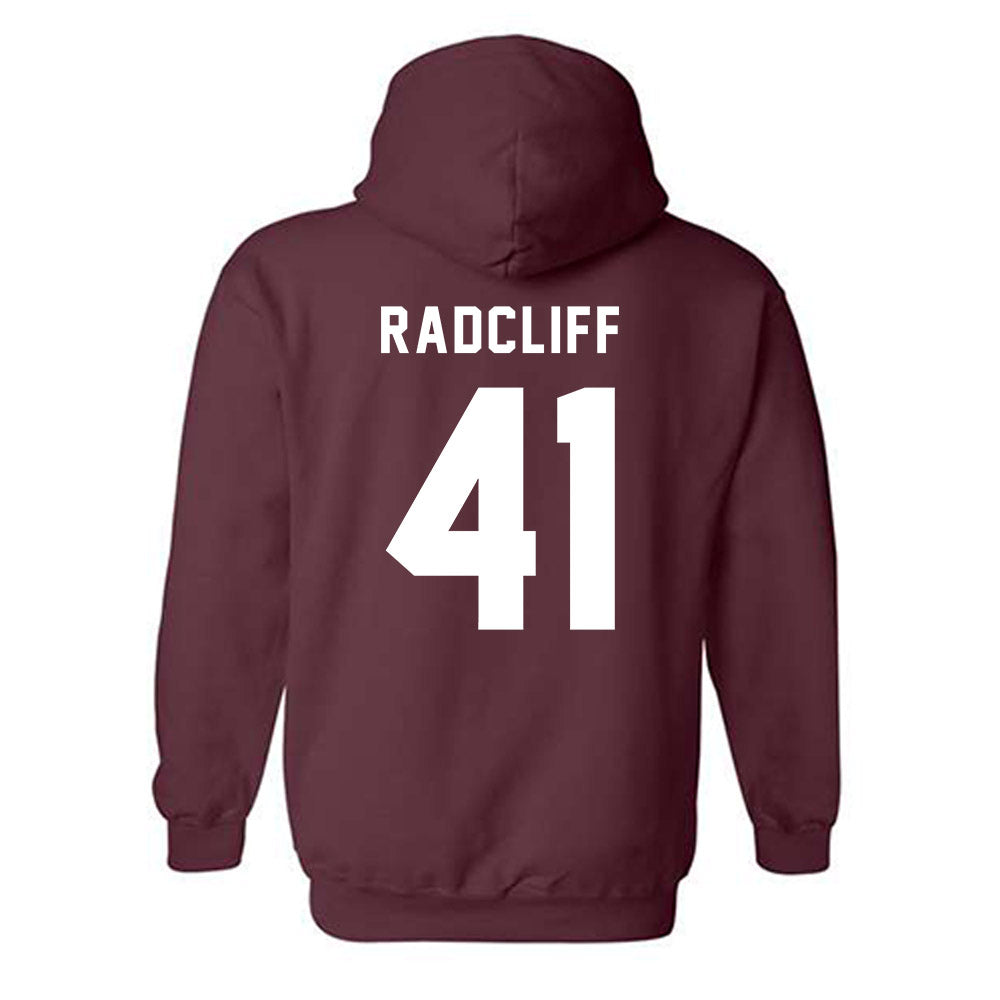 EKU - NCAA Baseball : Ryan Radcliff - Classic Shersey Hooded Sweatshirt-1