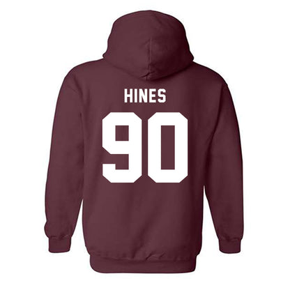EKU - NCAA Football : Andrew Hines - Classic Shersey Hooded Sweatshirt-1