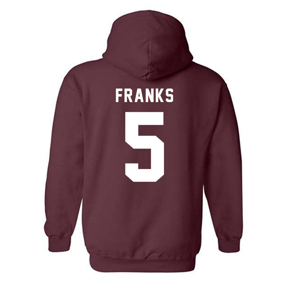 EKU - NCAA Football : Khatavian Franks - Classic Shersey Hooded Sweatshirt-1