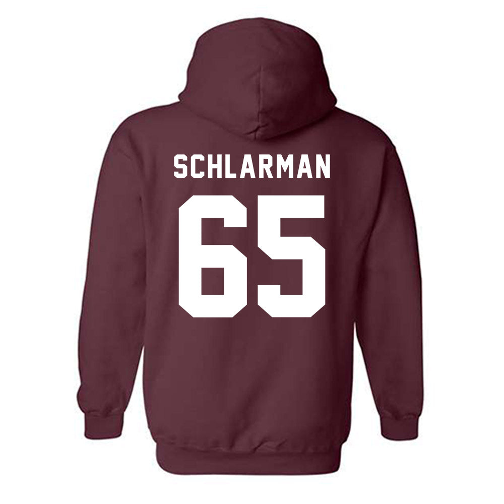EKU - NCAA Football : Joe Schlarman - Classic Shersey Hooded Sweatshirt-1