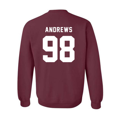 EKU - NCAA Football : Cedric Andrews - Classic Shersey Crewneck Sweatshirt-1