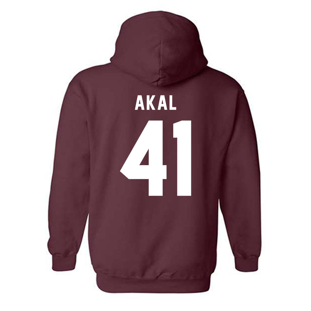 EKU - NCAA Football : Darius Akal - Classic Shersey Hooded Sweatshirt-1