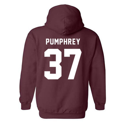 EKU - NCAA Baseball : Cooper Pumphrey - Classic Shersey Hooded Sweatshirt-1