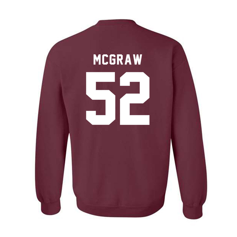 EKU - NCAA Football : Brandon McGraw - Classic Shersey Crewneck Sweatshirt-1
