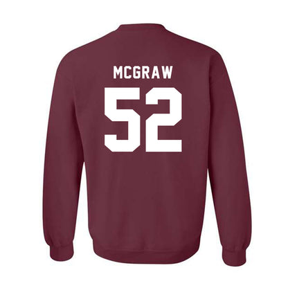 EKU - NCAA Football : Brandon McGraw - Classic Shersey Crewneck Sweatshirt-1