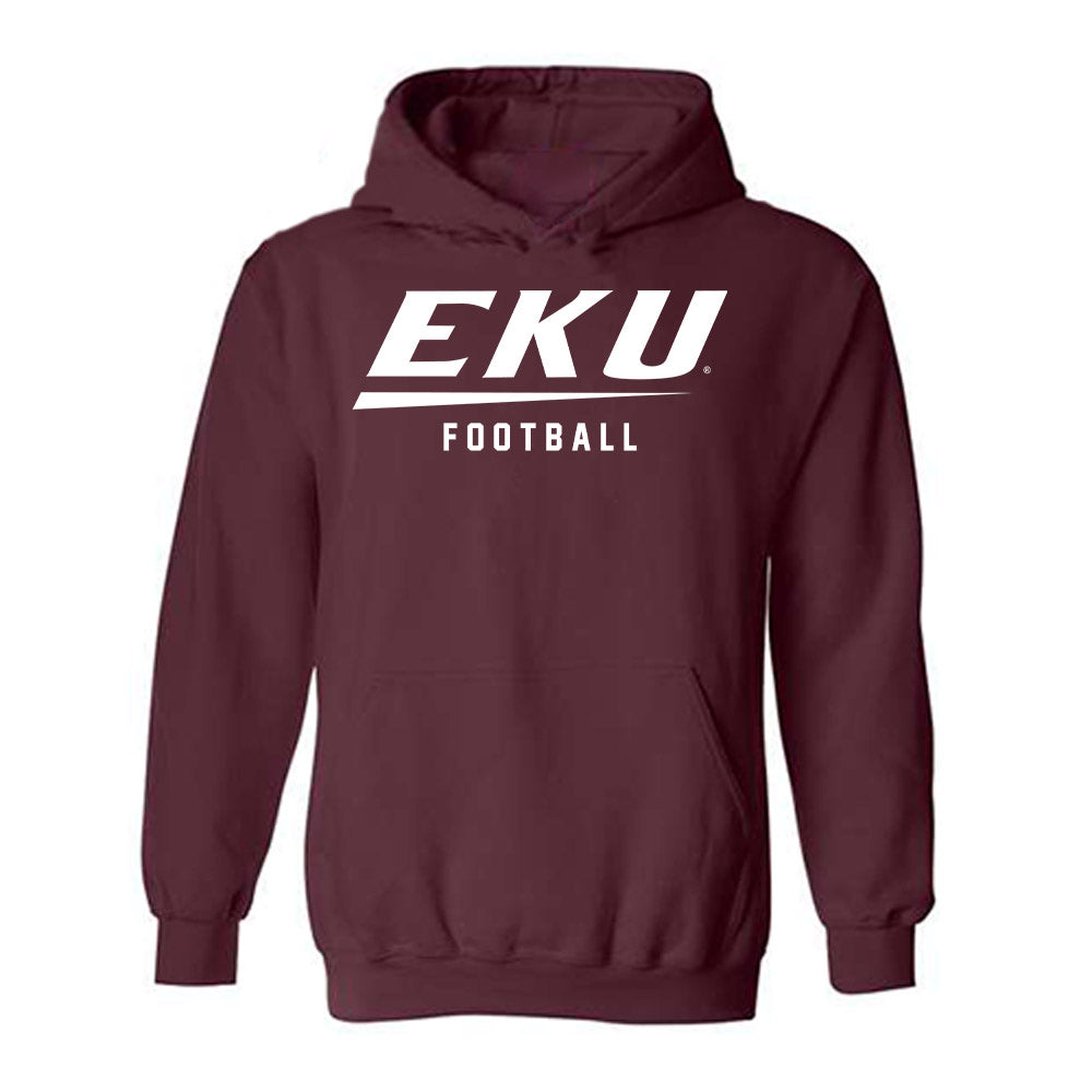EKU - NCAA Football : Khatavian Franks - Classic Shersey Hooded Sweatshirt-0