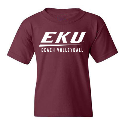 EKU - NCAA Beach Volleyball : Tatum Meinerz - Classic Shersey Youth T-Shirt-0