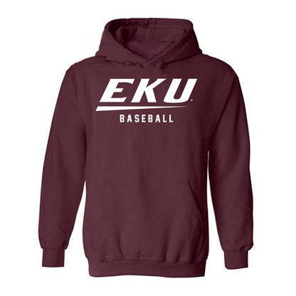 EKU - NCAA Baseball : Bradley Gagen - Classic Shersey Hooded Sweatshirt-0