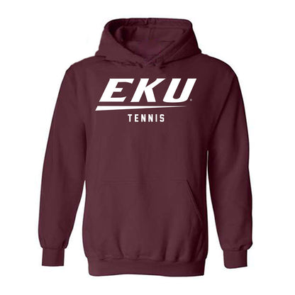 EKU - NCAA Men's Tennis : Fernando Bulnes Garrorena - Classic Shersey Hooded Sweatshirt-0