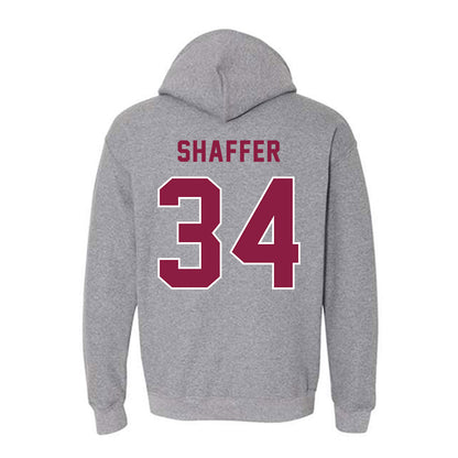 EKU - NCAA Baseball : Silas Shaffer - Classic Shersey Hooded Sweatshirt-1