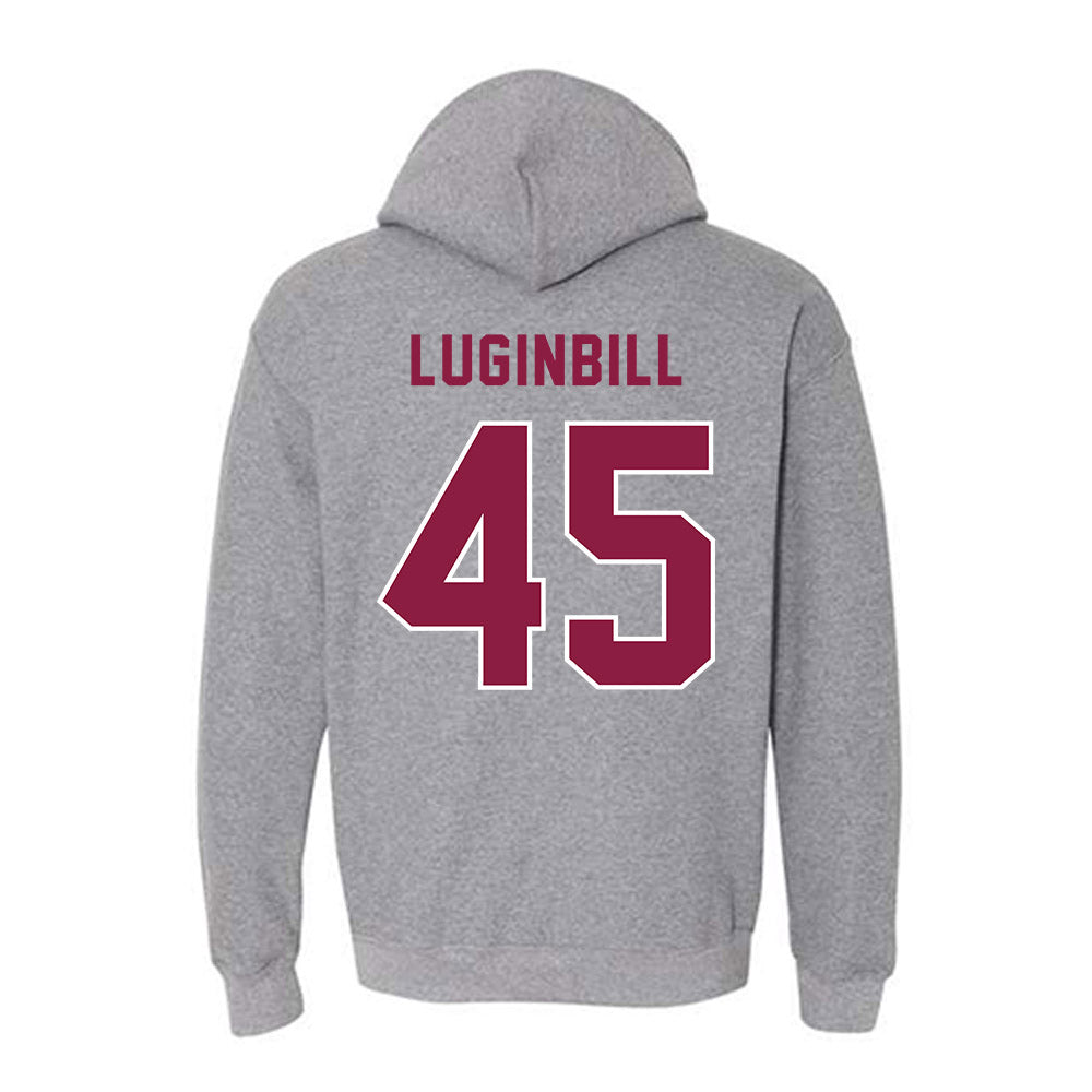 EKU - NCAA Football : Quaid Luginbill - Classic Shersey Hooded Sweatshirt-1