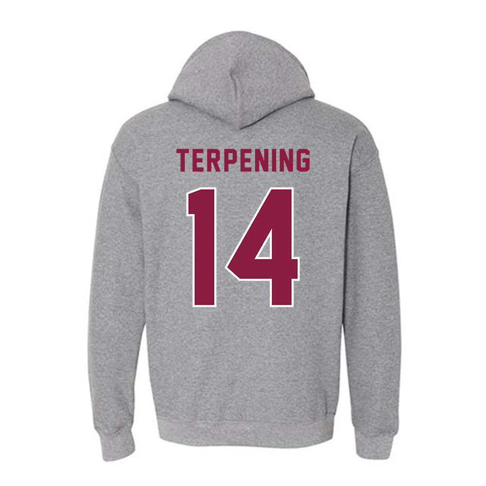 EKU - NCAA Women's Volleyball : Stella Terpening - Classic Shersey Hooded Sweatshirt-1