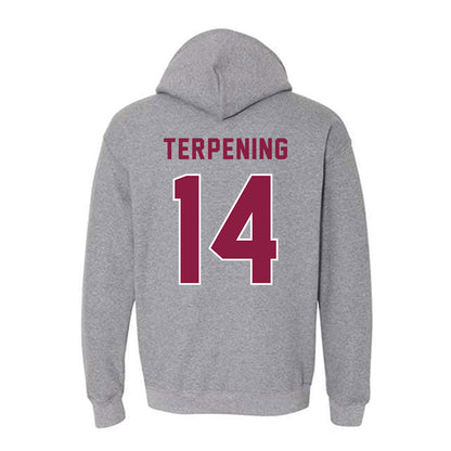 EKU - NCAA Women's Volleyball : Stella Terpening - Classic Shersey Hooded Sweatshirt-1
