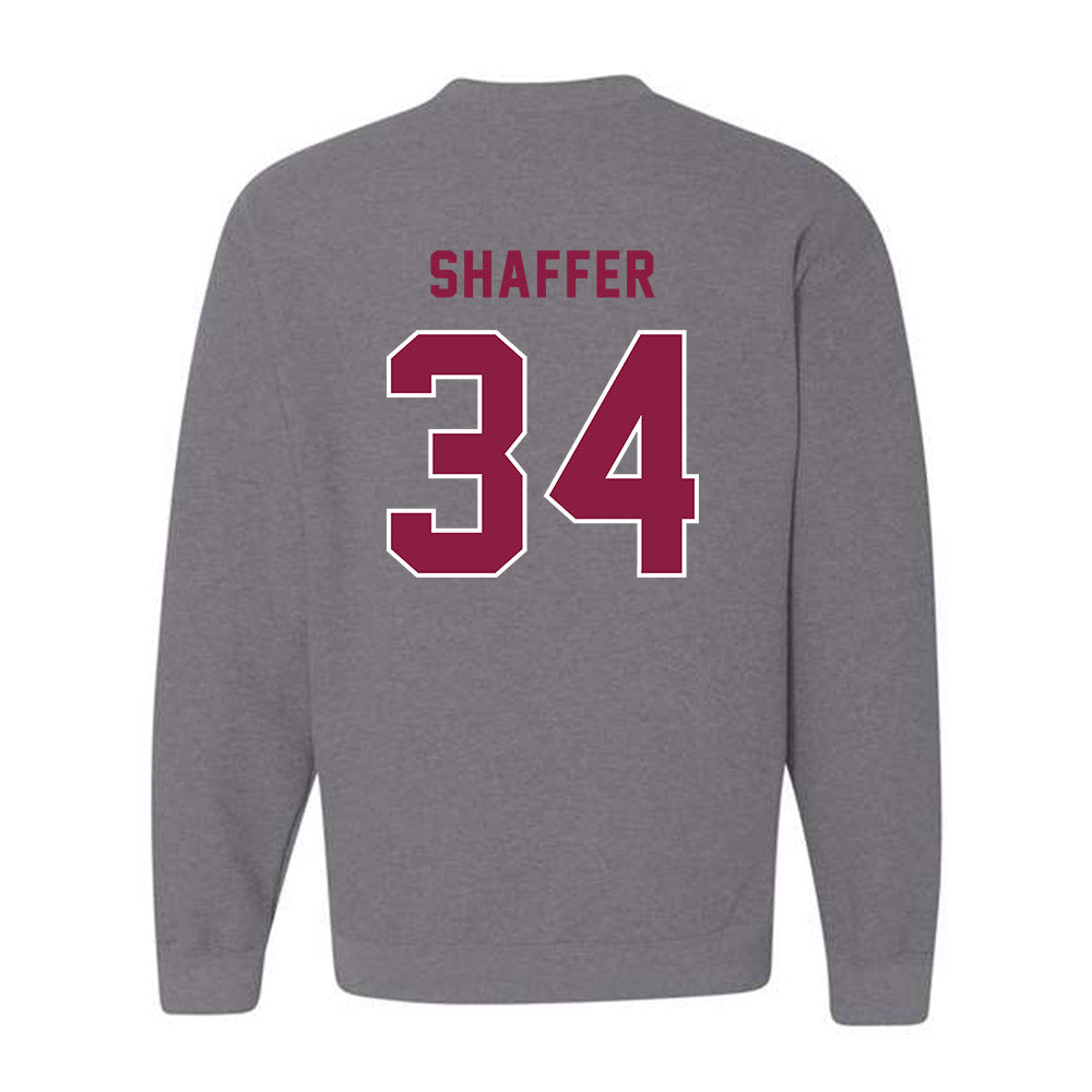 EKU - NCAA Baseball : Silas Shaffer - Classic Shersey Crewneck Sweatshirt-1
