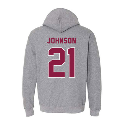 EKU - NCAA Baseball : Myles Johnson - Classic Shersey Hooded Sweatshirt-1